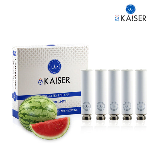 eKiaser Wassermelone Flavour 5er Pack Weiße Cartomizer | Cigee