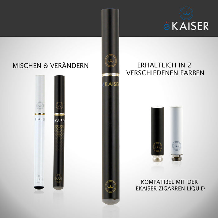 Banane Flavour eKaiser 5er Pack Schwarze Cartomizer