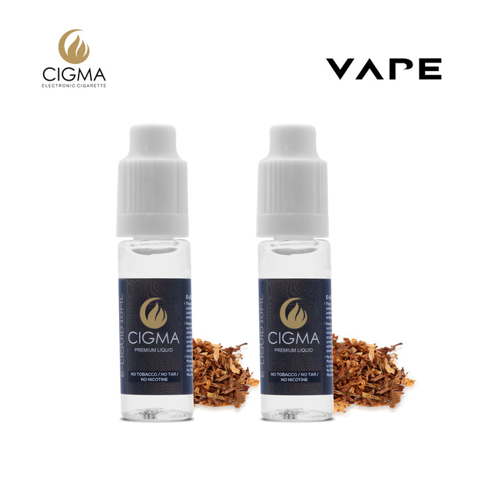 CIGMA | Klassik Tabak 2er Pack E Liquid | Cigee