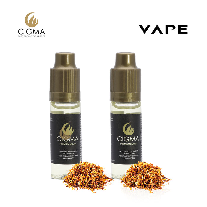 CIGMA | Gold Tabak 2er Pack E Liquid  | Cigee