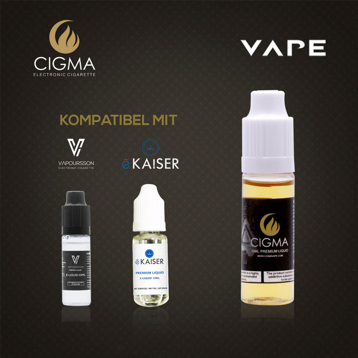 CIGMA Wassermelone 10ml E Liquid 18mg/ml(70VG)| Cigee