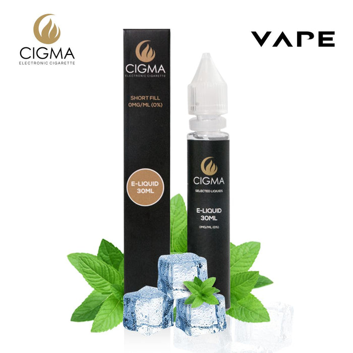 CIGMA| Menthol 30ml E Liquid 0mg | Cigee