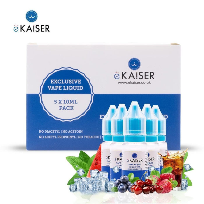 5er Pack Frucht Minze 0mg