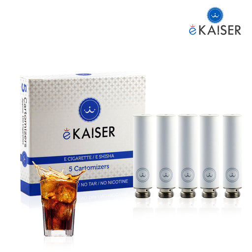 Cola Flavour eKaiser 5er Pack Weiße Cartomizer