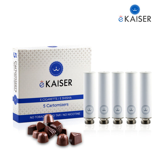 Schokolade Flavour eKaiser 5er Pack Weiße Cartomizer