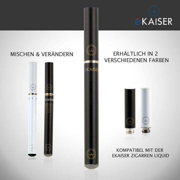 Menthol Flavour eKaiser 5er Pack Schwarze Cartomizer