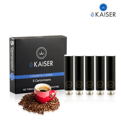 Kaffee Flavour eKiaser 5er Pack Schwarze Cartomizer