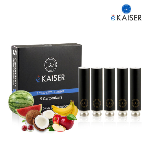 eKaiser Frucht Mix 5er Pack Schwarze Cartomizer | Cigee