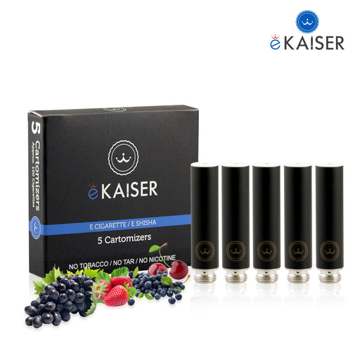 Beeren Mix eKaiser 5er Pack Schwarze Cartomizer