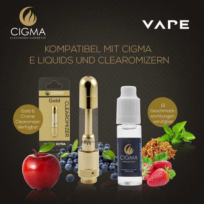 Cigma 10ML | Apfel, Kiwi, Erdbeere | 0mg