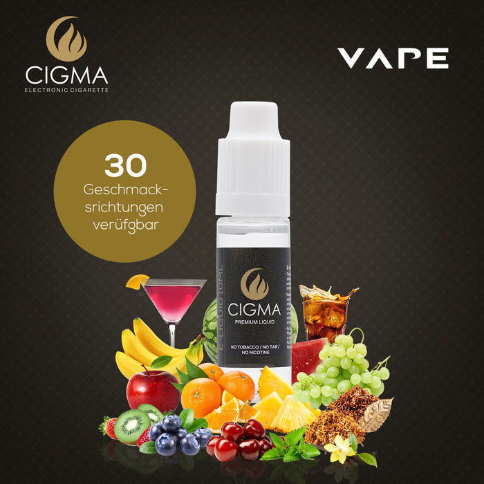 Cigma Gemischte Früchte 5 x 10ml E Liquid  | Cigee