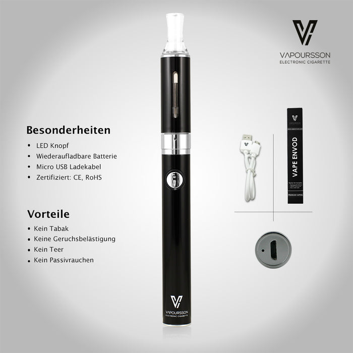 Vape ENVOD Elektronische Zigarette Starter kit v2