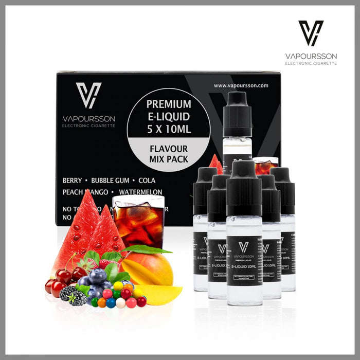 Vapoursson 5er Pack Flavour Mix 0mg | Cigee