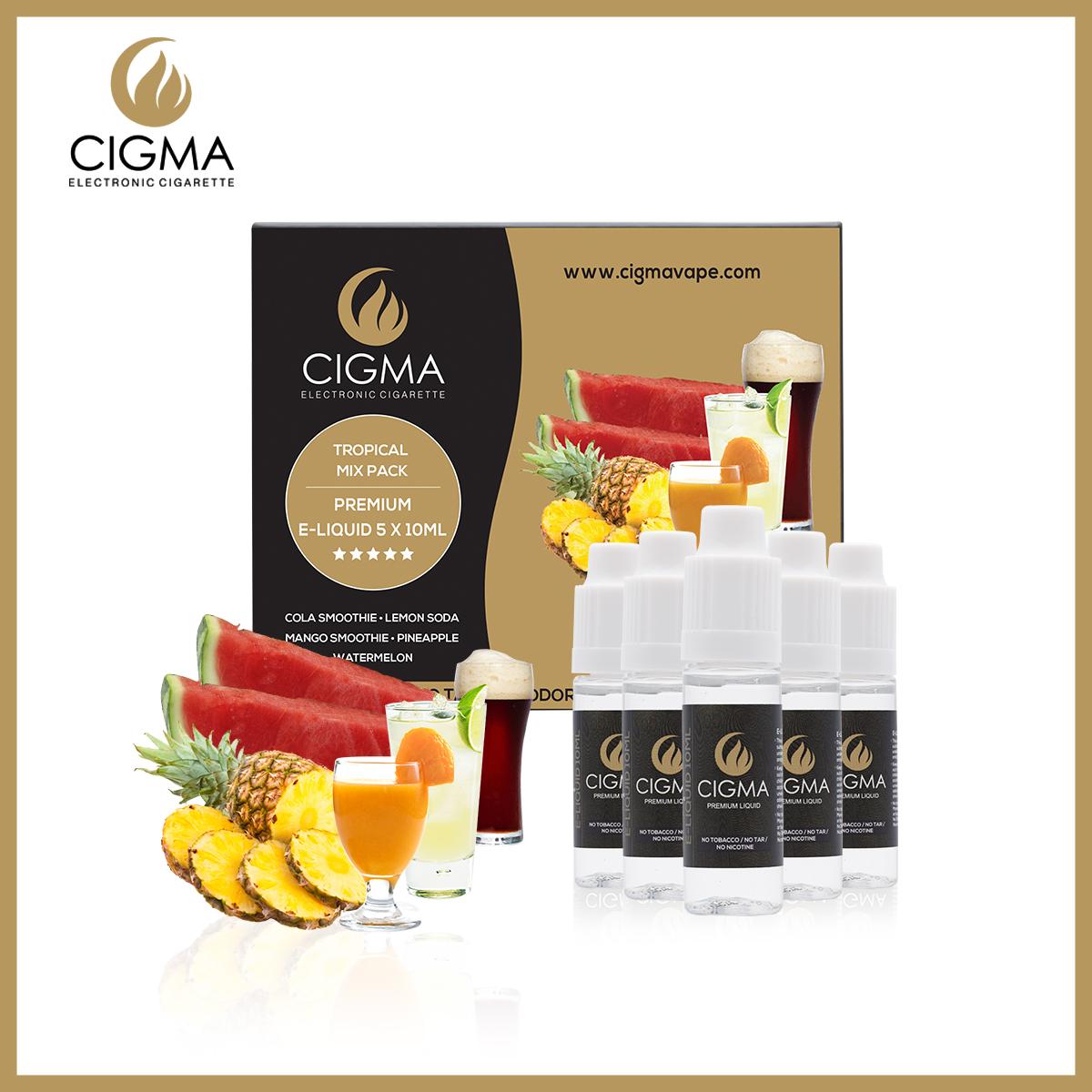 Cigmavape 5er Pack E Liquids