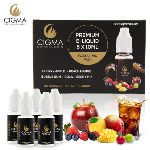 Cigma 5er Pack Flavour Mix 0mg | Cigee