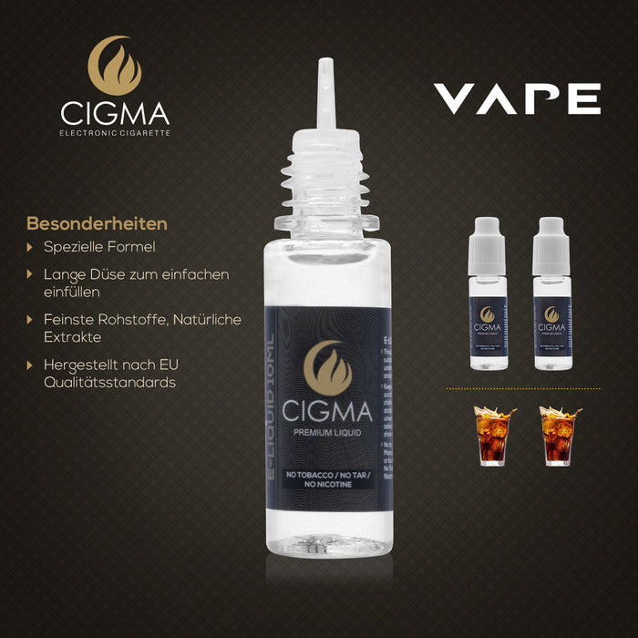 CIGMA | Cola 2er Pack E Liquid | Cigee