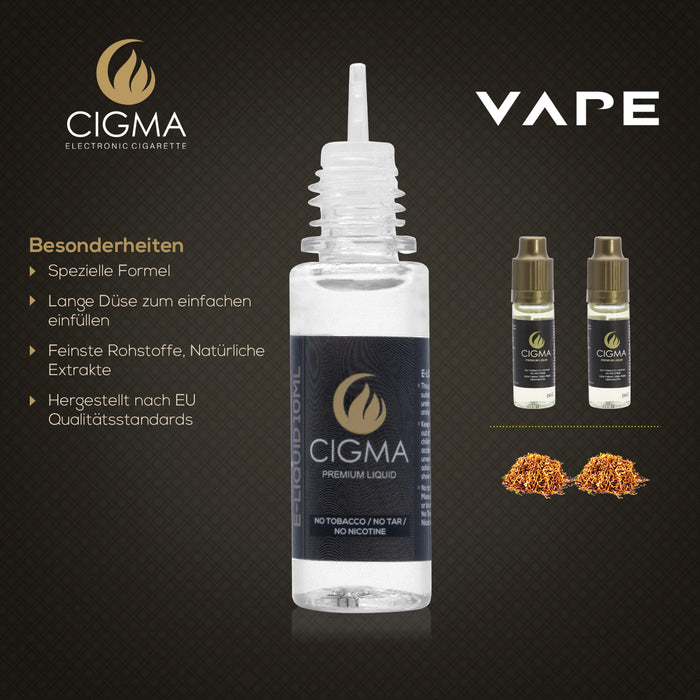 CIGMA | Gold Tabak 2er Pack E Liquid  | Cigee