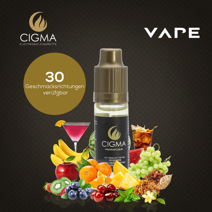 CIGMA | Gold Tabak 2er Pack E Liquid  | Cigee