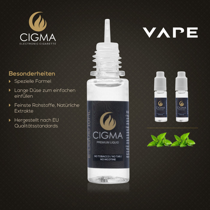 CIGMA Minze 2er Pack E Liquid | Cigee