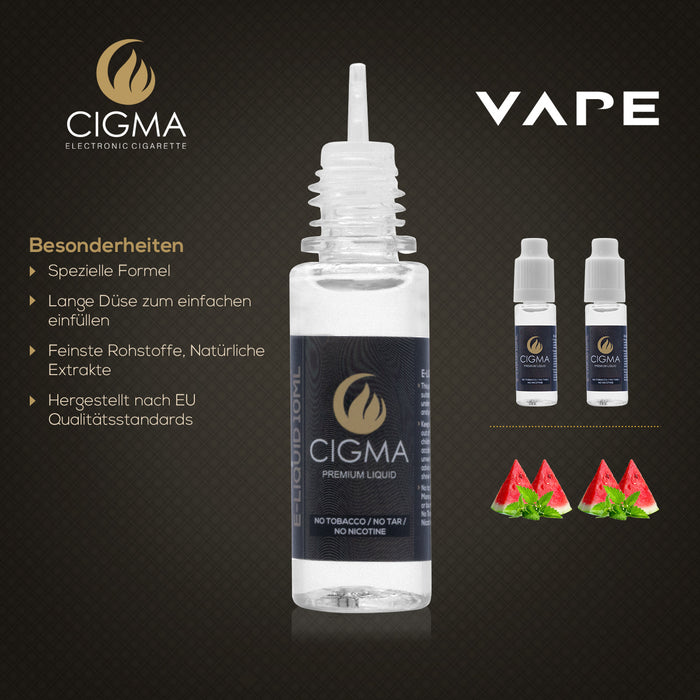 CIGMA Wassermelone Minze 2er Pack E Liquid | Cigee