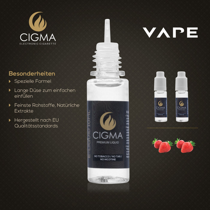 CIGMA Erdbeere 2er Pack E Liquid | Cigee