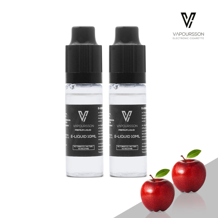 VAPOURSSON 2 Pack E Liquid | Apfel