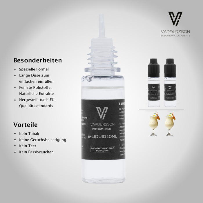 VAPOURSSON 2 Pack E Liquid | Pinacolada