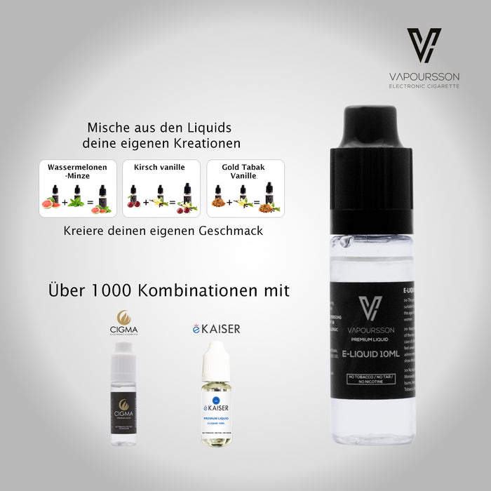 VAPOURSSON 2 Pack E Liquid | Kaugummi