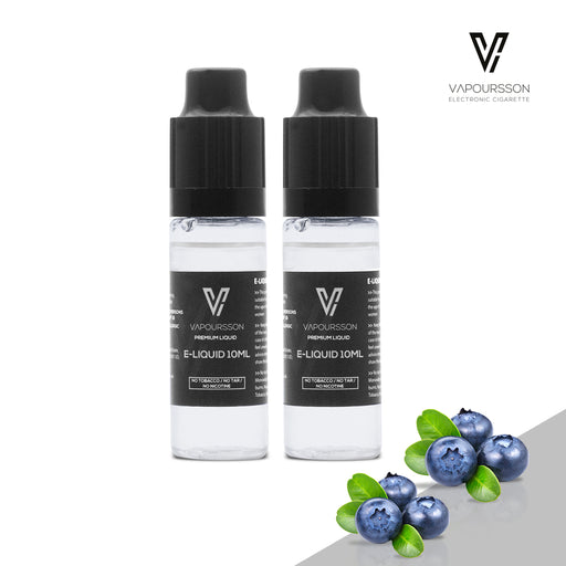 VAPOURSSON 2 Pack E Liquid | Blaubeere