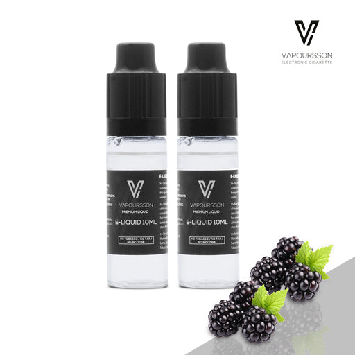 VAPOURSSON 2 Pack E Liquid | Brombeere