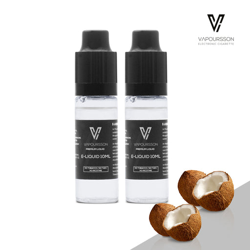 VAPOURSSON 2 Pack E Liquid | Kokosnuss