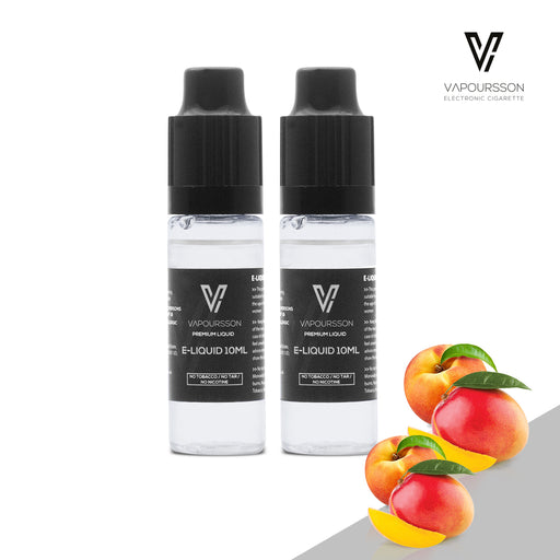VAPOURSSON 2 Pack E Liquid | Mango & Pfirsich
