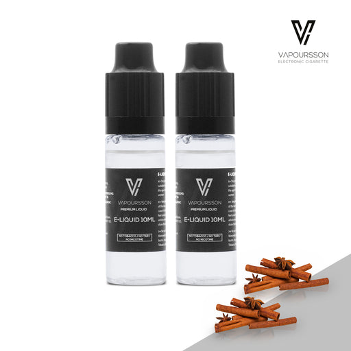 VAPOURSSON 2 Pack E Liquid | Zimt