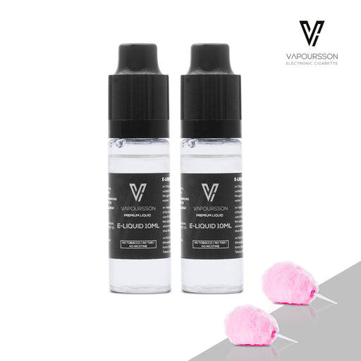 VAPOURSSON 2 Pack E Liquid | Zuckerwatte