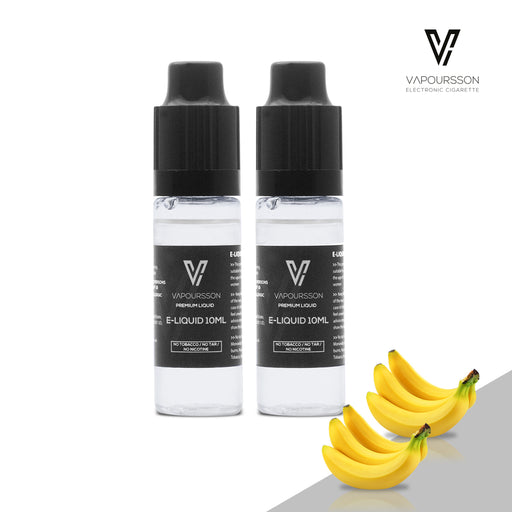 VAPOURSSON 2 Pack E Liquid | Banane