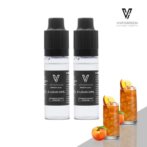 VAPOURSSON 2 Pack E Liquid | Saftiger Pfirsich