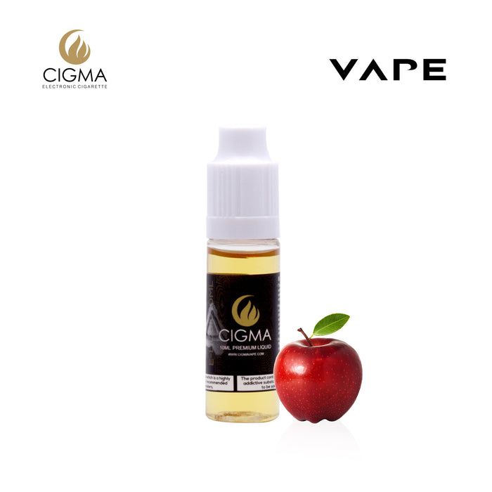 CIGMA | Apfel 10ml  E Liquid 3mg/ml(70VG) |Cigee