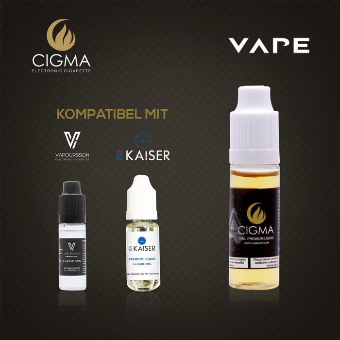 CIGMA | Beere 10 ml E Liquid 12mg/ml(70PG) | Cigee