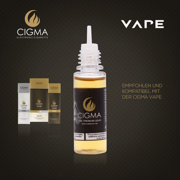 CIGMA| Kaugummi 10ml E Liquid 18mg/ml(70VG) | Cigee