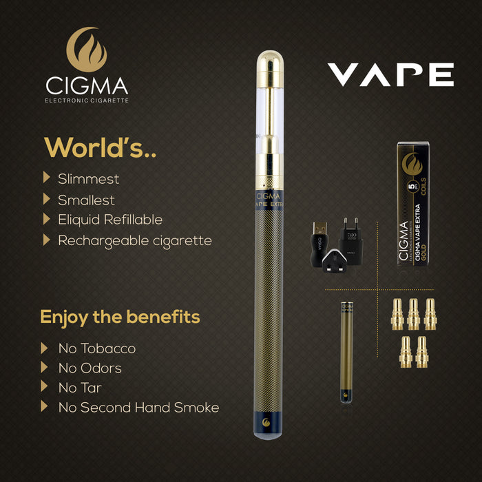 Cigma Extra Coil Gold 5 Pack