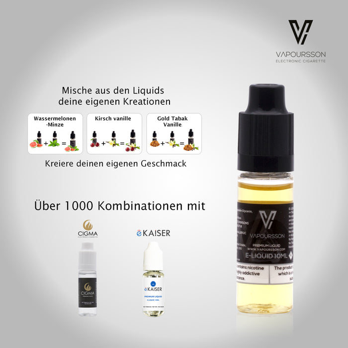 Vapoursson Blaubeere 12mg/ml (80PG/20VG) 10ml Flasche