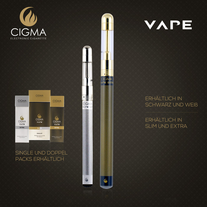 Cigma Vape Extra Schwarz | Cigee