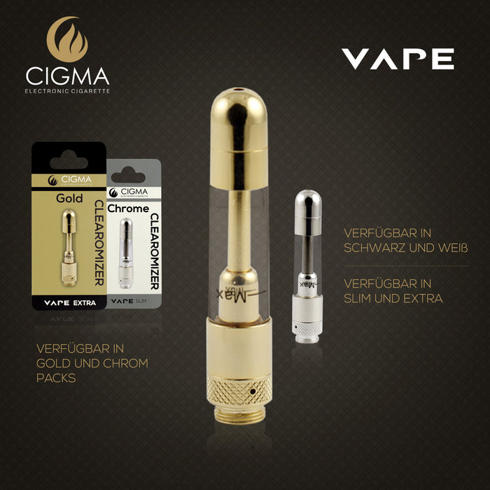 Cigma Vape Clearomizer Extra Gold | Cigee