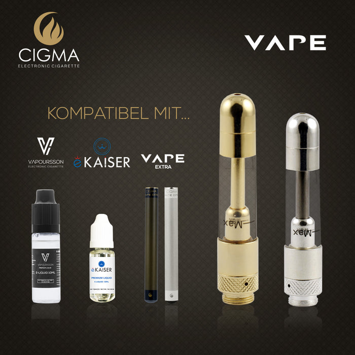Cigma Vape Clearomizer Extra Gold | Cigee