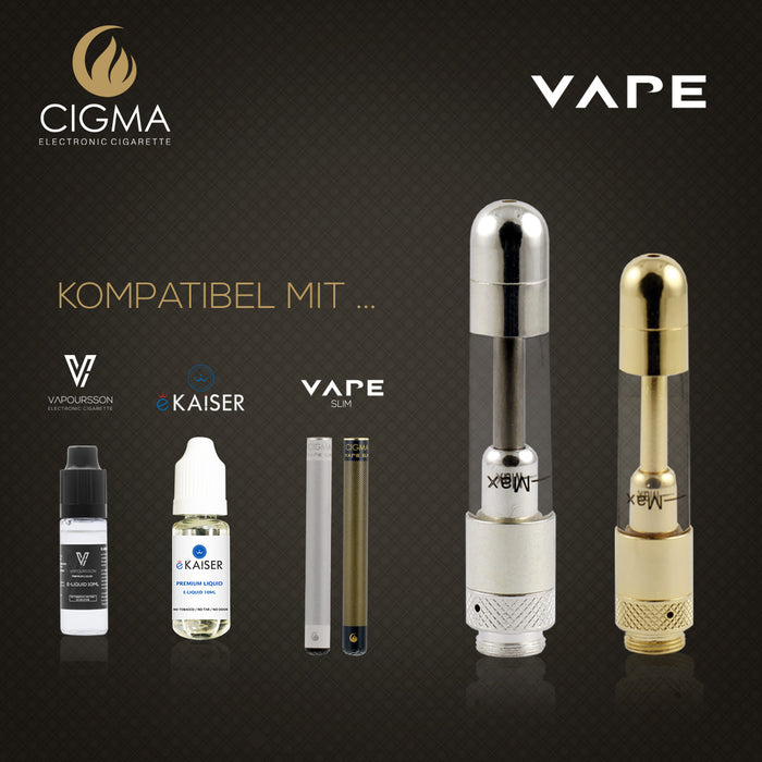 Cigma Vape Clearomizer Slim Chrom | Cigee