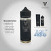 Vapoursson 100ml Ice Frost 0mg E-Liquid | Shortfill Flaschen Nikotinfrei | 50/50 PG / VG - Starke echte Aromen | Für E-Shisha und E-Zigaretten