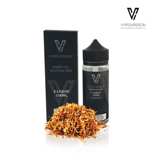 Vapoursson 100ml Gold Blend 0mg E-Liquid | Shortfill Flaschen Nikotinfrei | 50/50 PG / VG - Starke echte Aromen | Für E-Shisha und E-Zigaretten