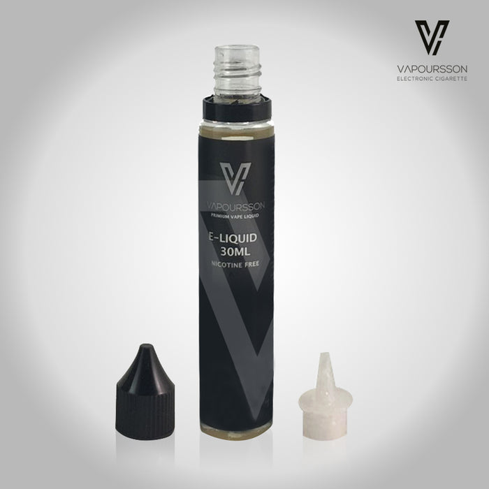 Vapoursson 30ml Gold Tabak 0mg E-Liquid | Shortfill Flaschen Nikotinfrei | 50/50 PG / VG - Starke echte Aromen | Für E-Shisha und E-Zigaretten