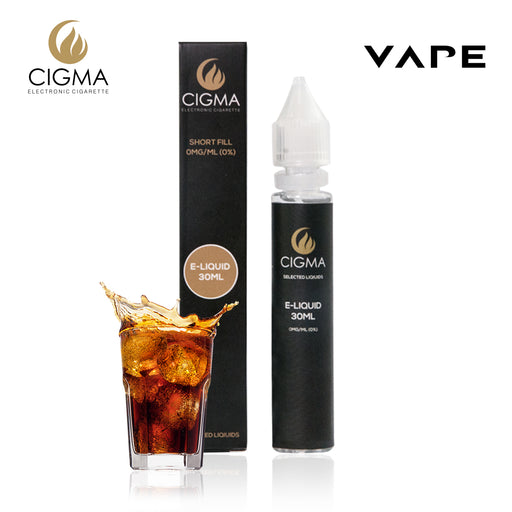 CIGMA | Cola 30ml E Liquid 0mg | Cigee