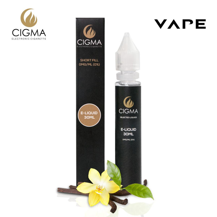CIGMA| Vanille 30ml E Liquid 0mg | Cigee